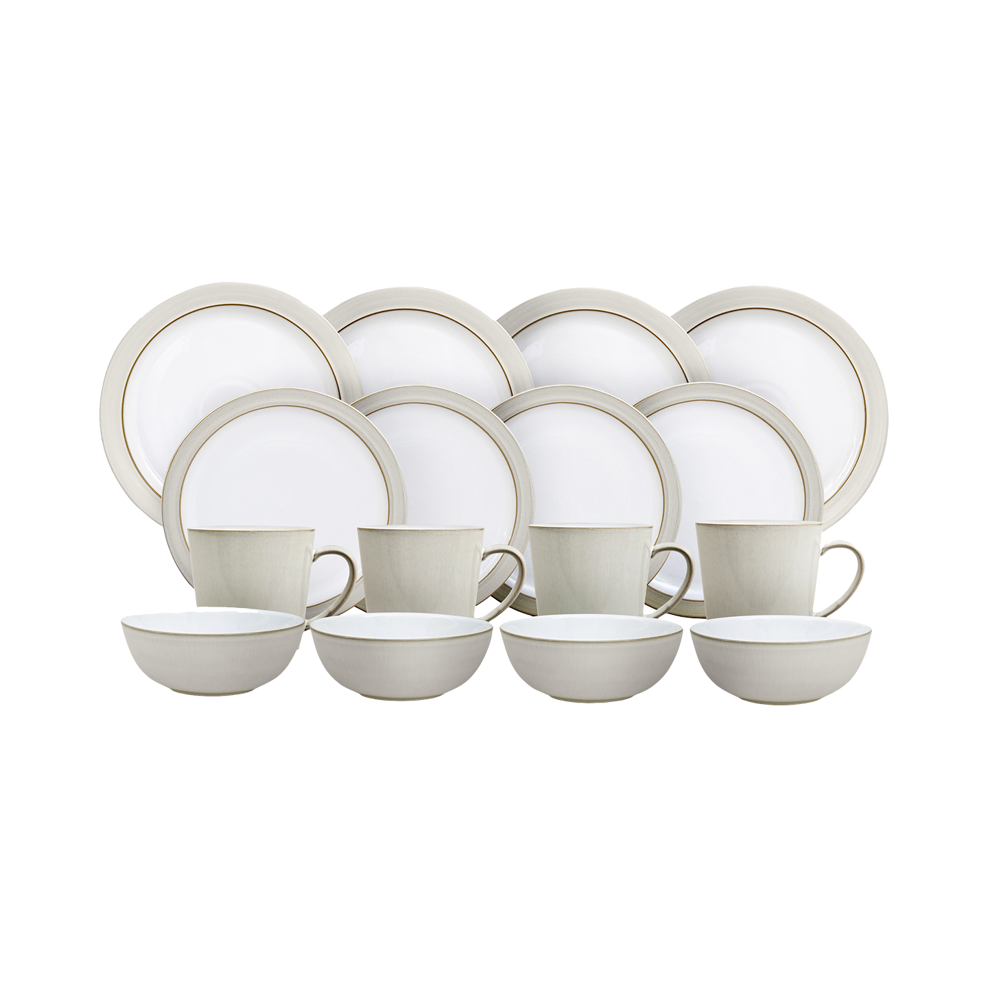 Natural Canvas 16 Pc Set