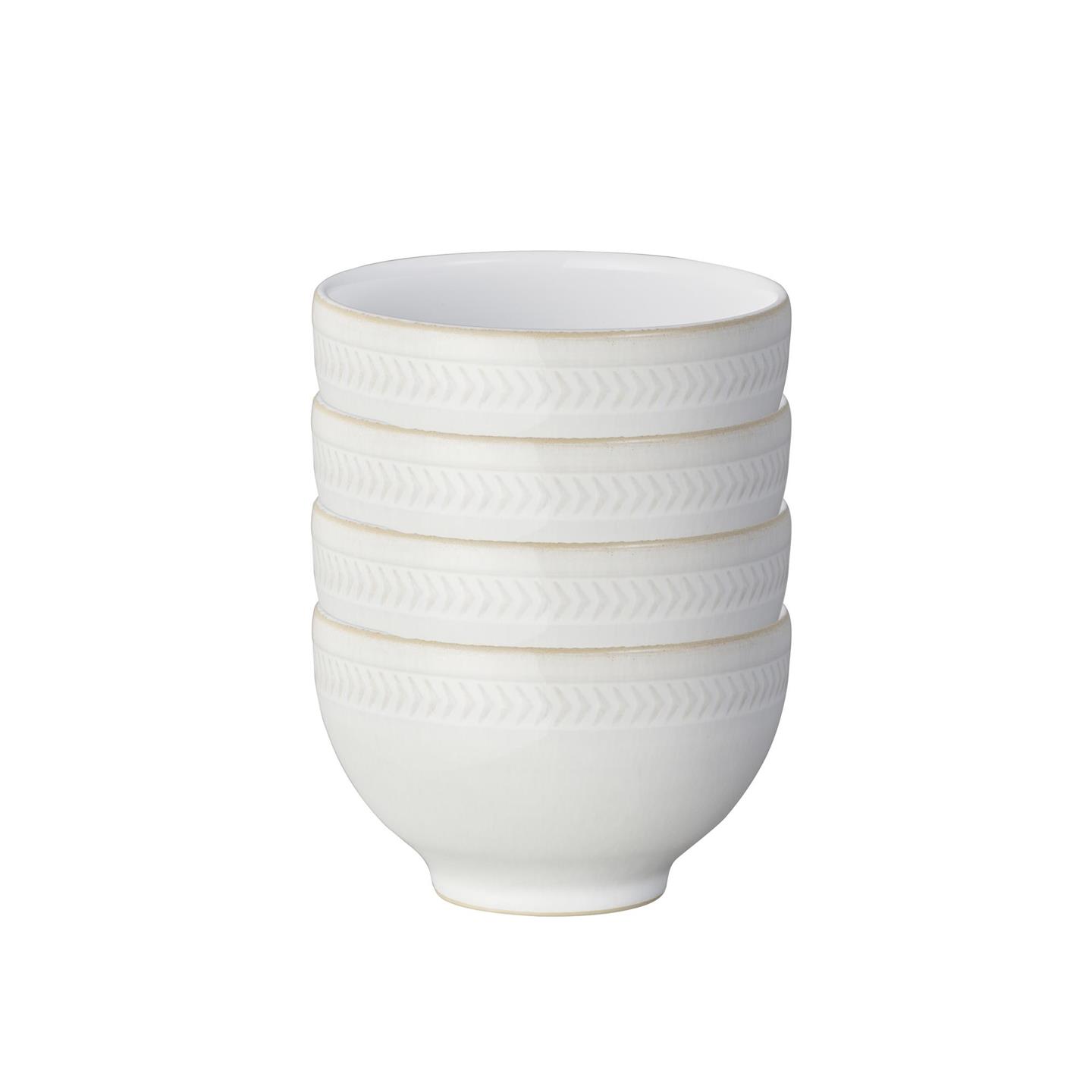 Natural Canvas Set Of 4 Small Bowls (Usa)