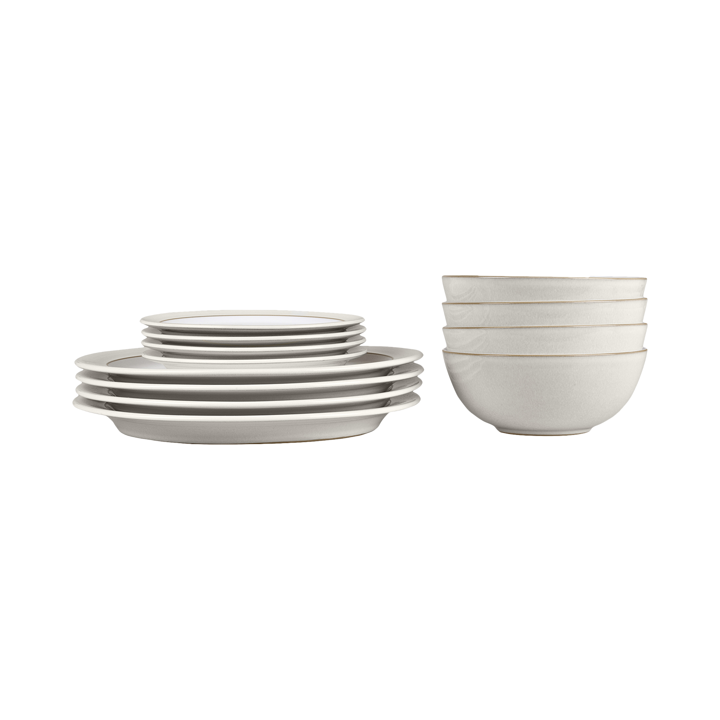 Natural Canvas 12 Piece Dinner Set -