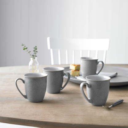 Elements Light Grey Coffee Beaker/Mug Seconds