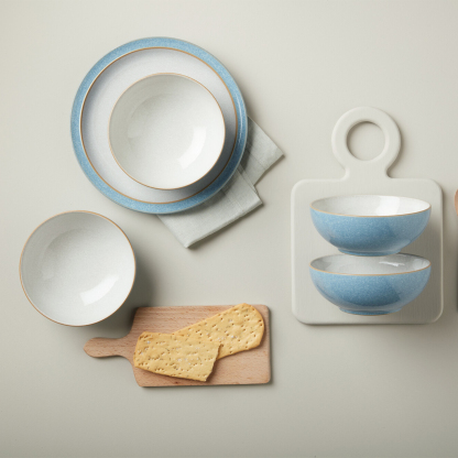 Elements Blue 12 Piece Dinner Set