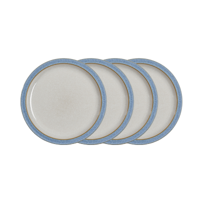 Elements Blue Dinner Plates - Set Of 4