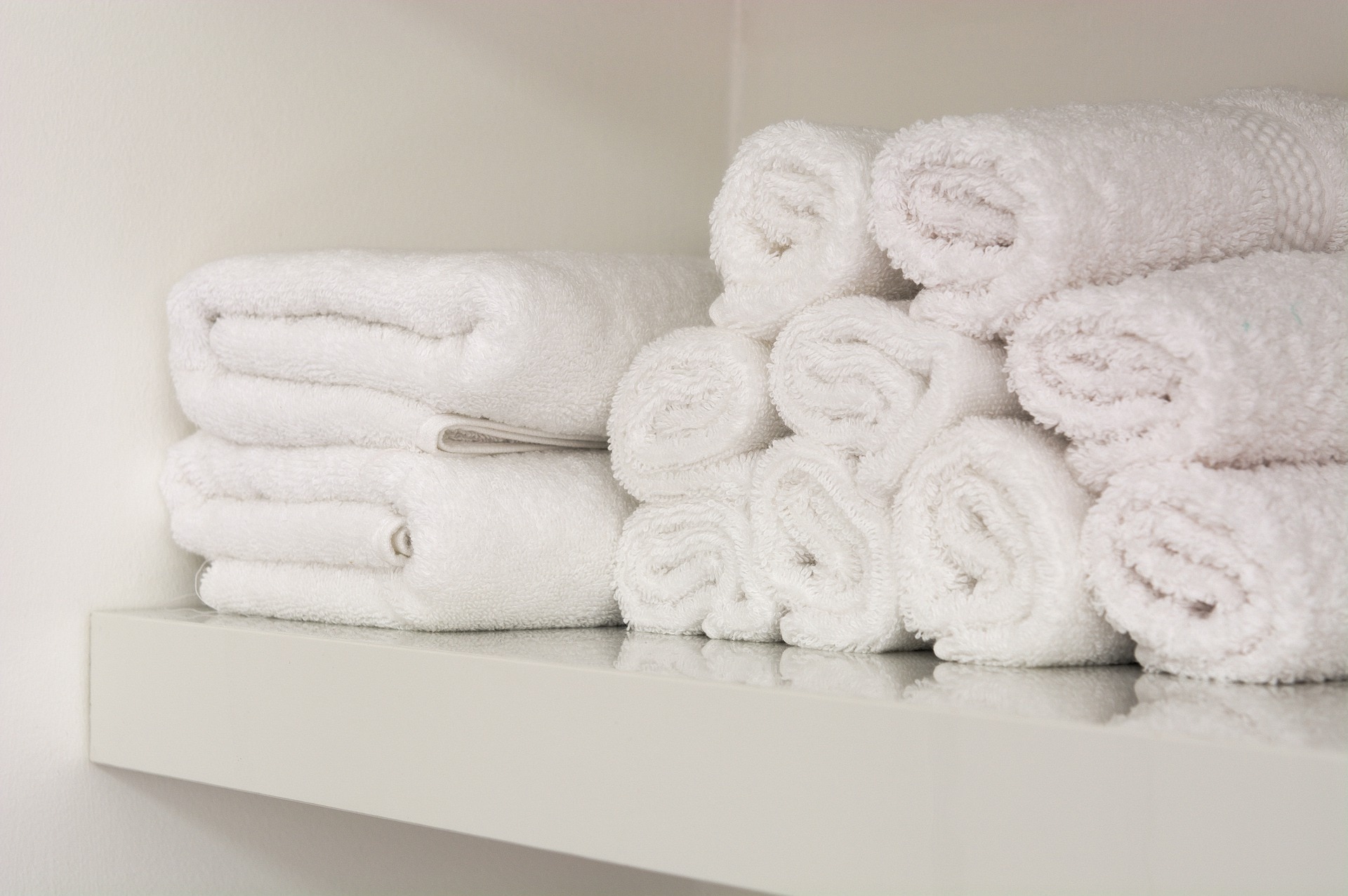 White towels - clean laundry