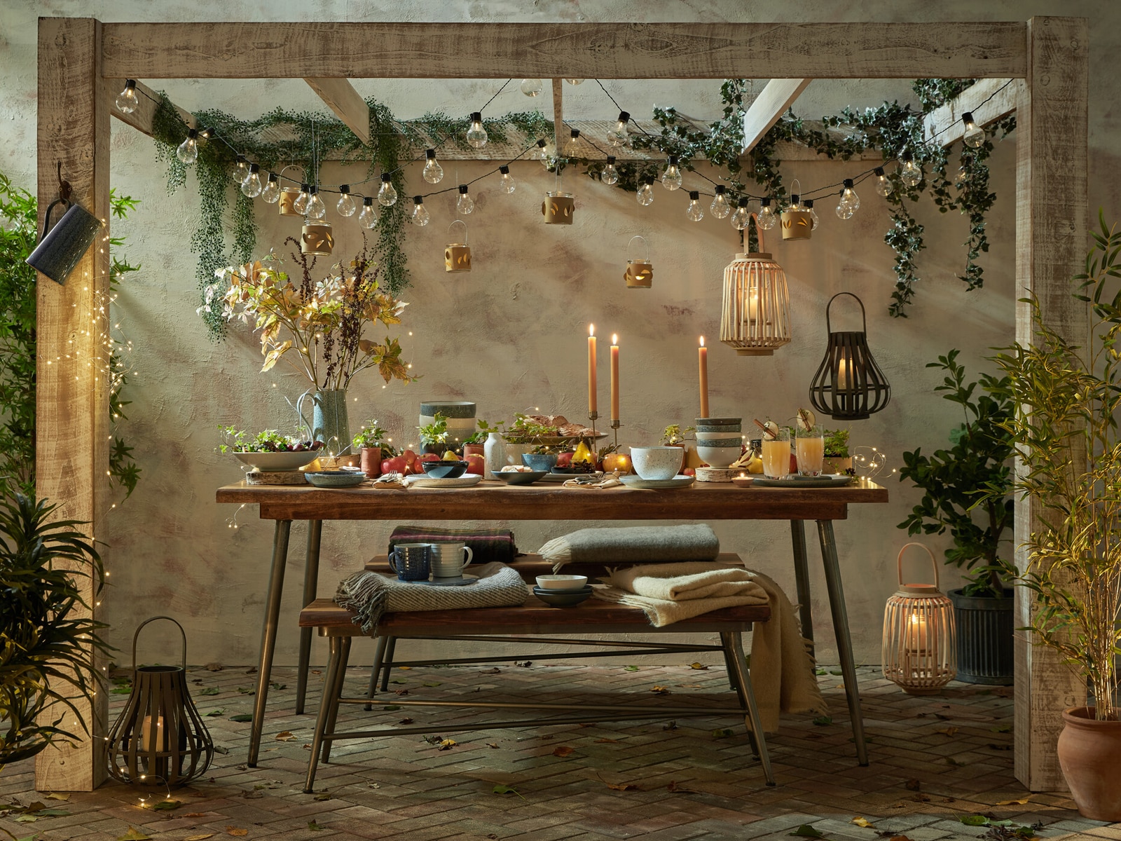 add a seasonable element.