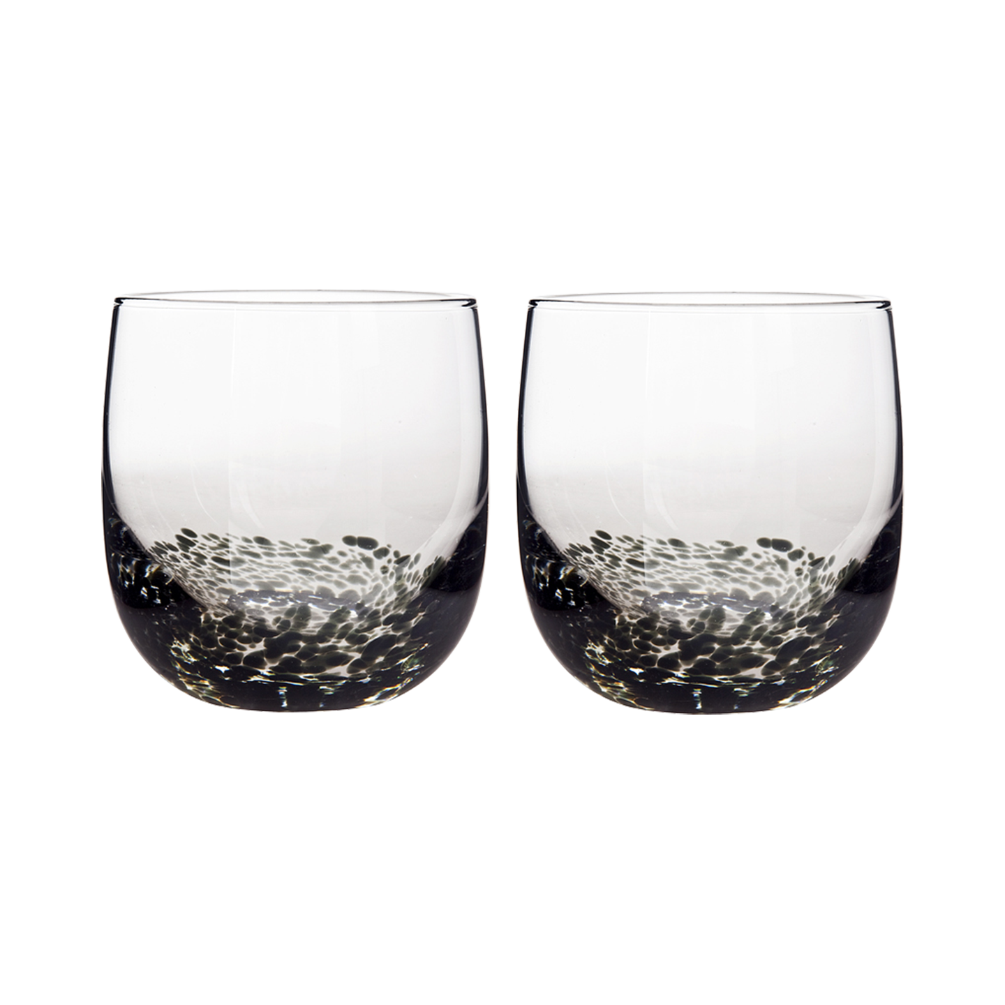 Denby Classic Black Small Tumbler - Set Of 2 -