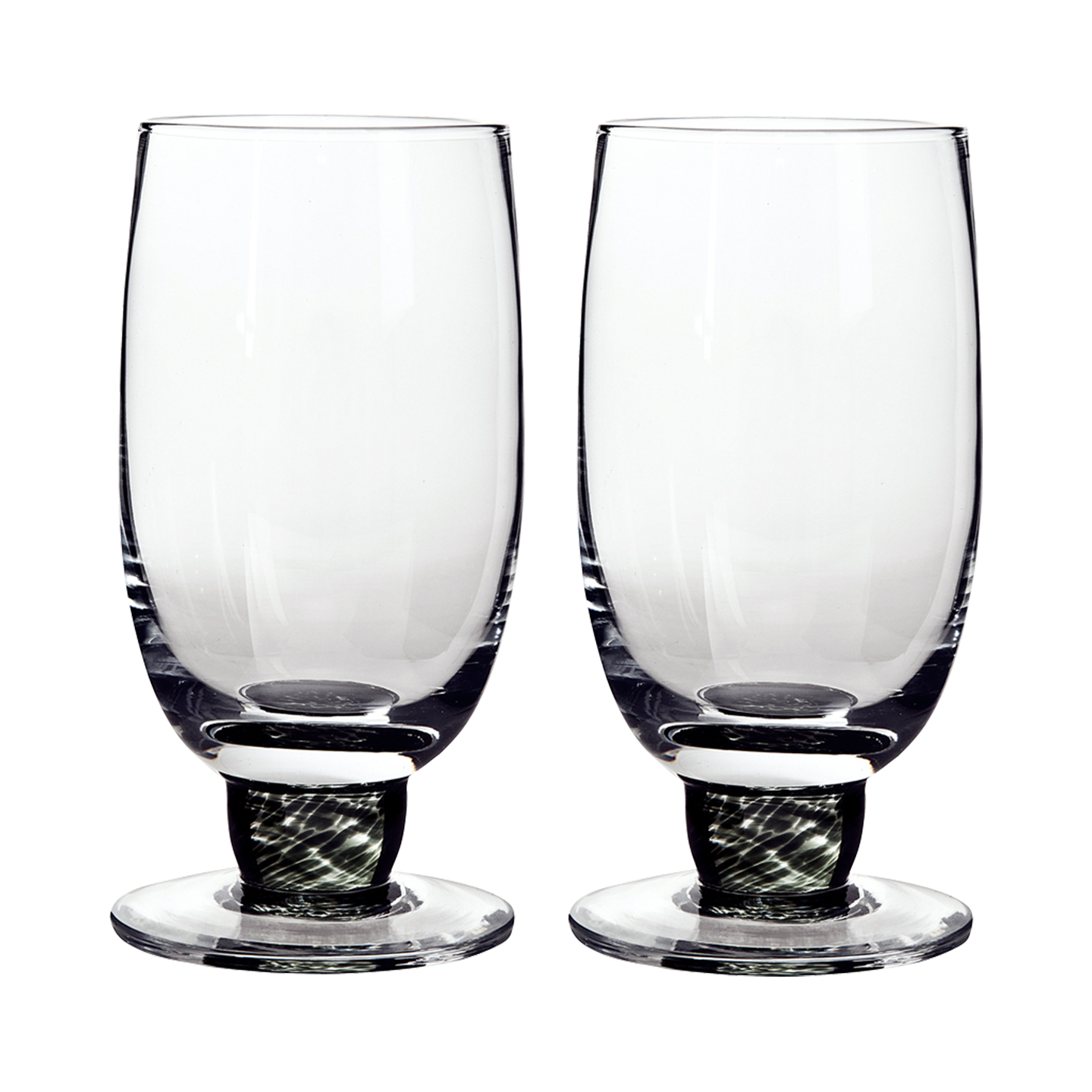 Denby Classic Black Large Tumbler - Set Of 2 -