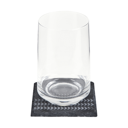 Contemporary Clear Large Tumblers - Set Of 2