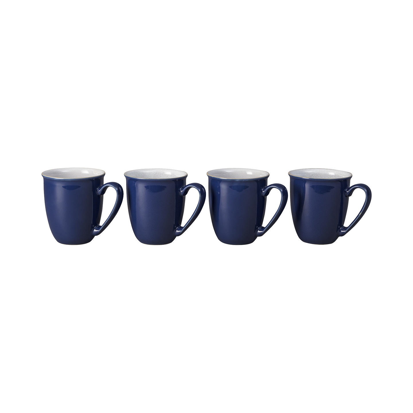 Elements Dark Blue Coffee Beakers/Mugs - Set Of 4 - Thumbnail 3