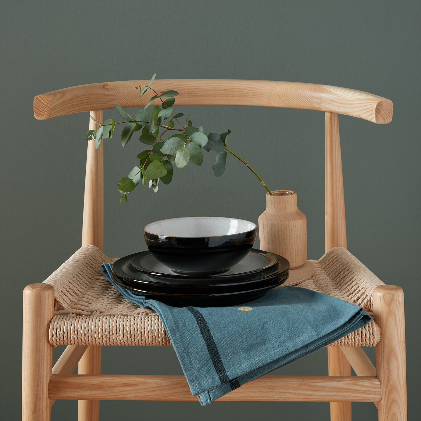 Elements Black Cereal Bowls - Set Of 4 - Thumbnail 5