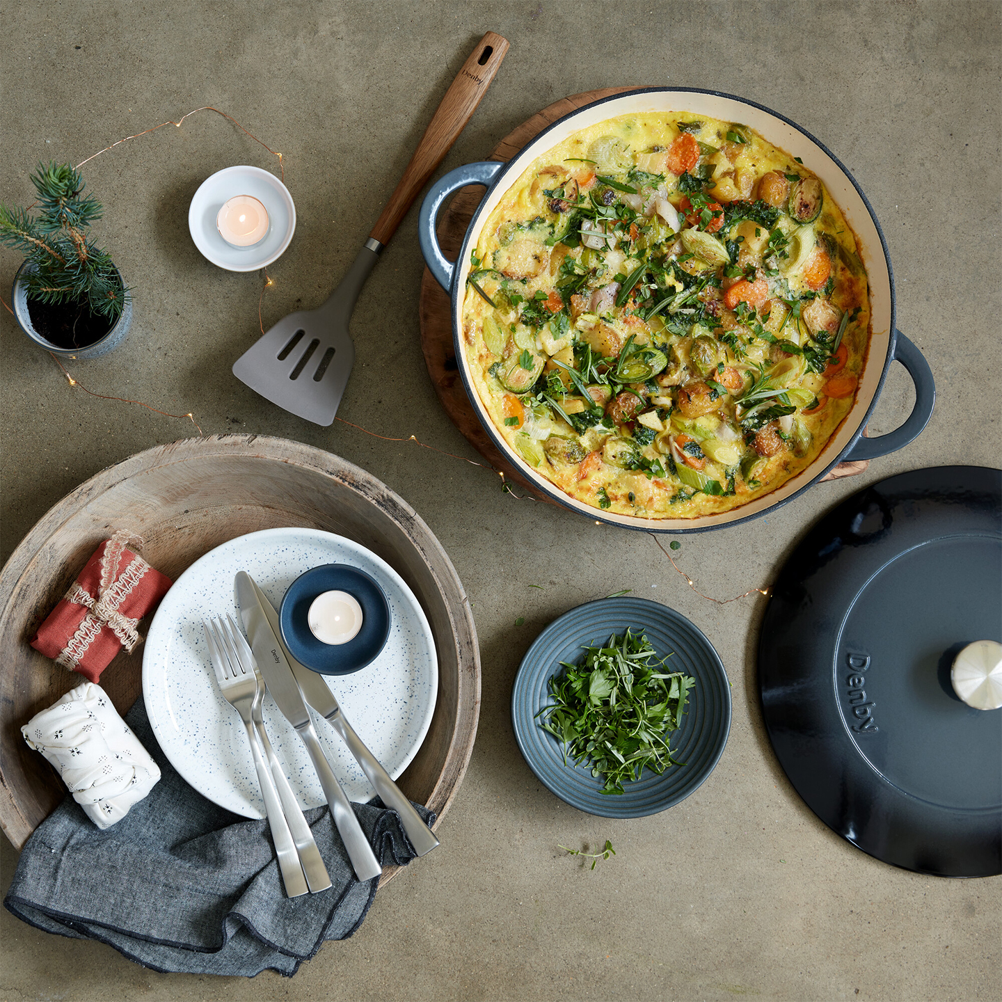 Studio Blue Chalk Coupe Small Plate