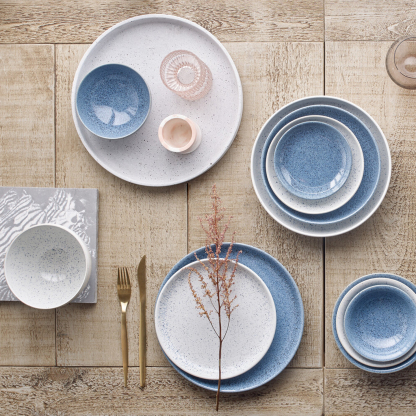 Studio Blue Chalk Coupe Small Plate