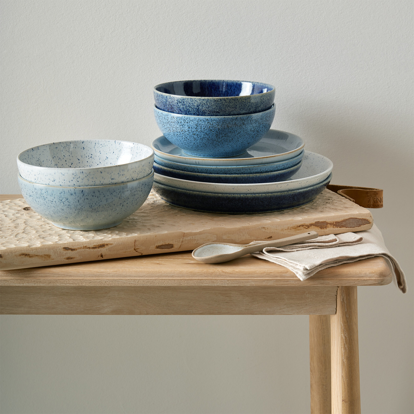 Studio Blue 4 Piece Cereal Bowl Set