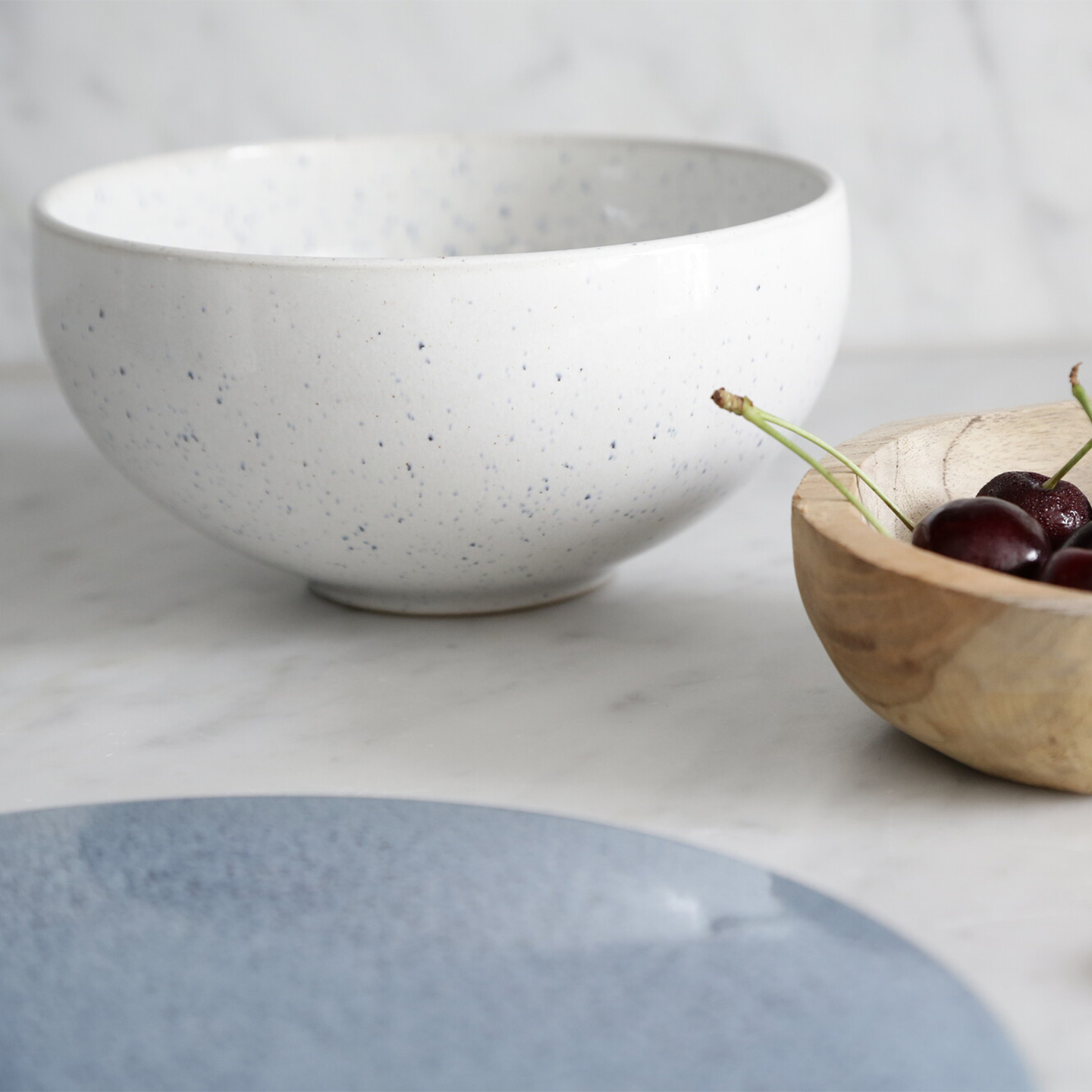 Studio Blue Chalk And Filnt Ramen/Large Noodle Bowl Set