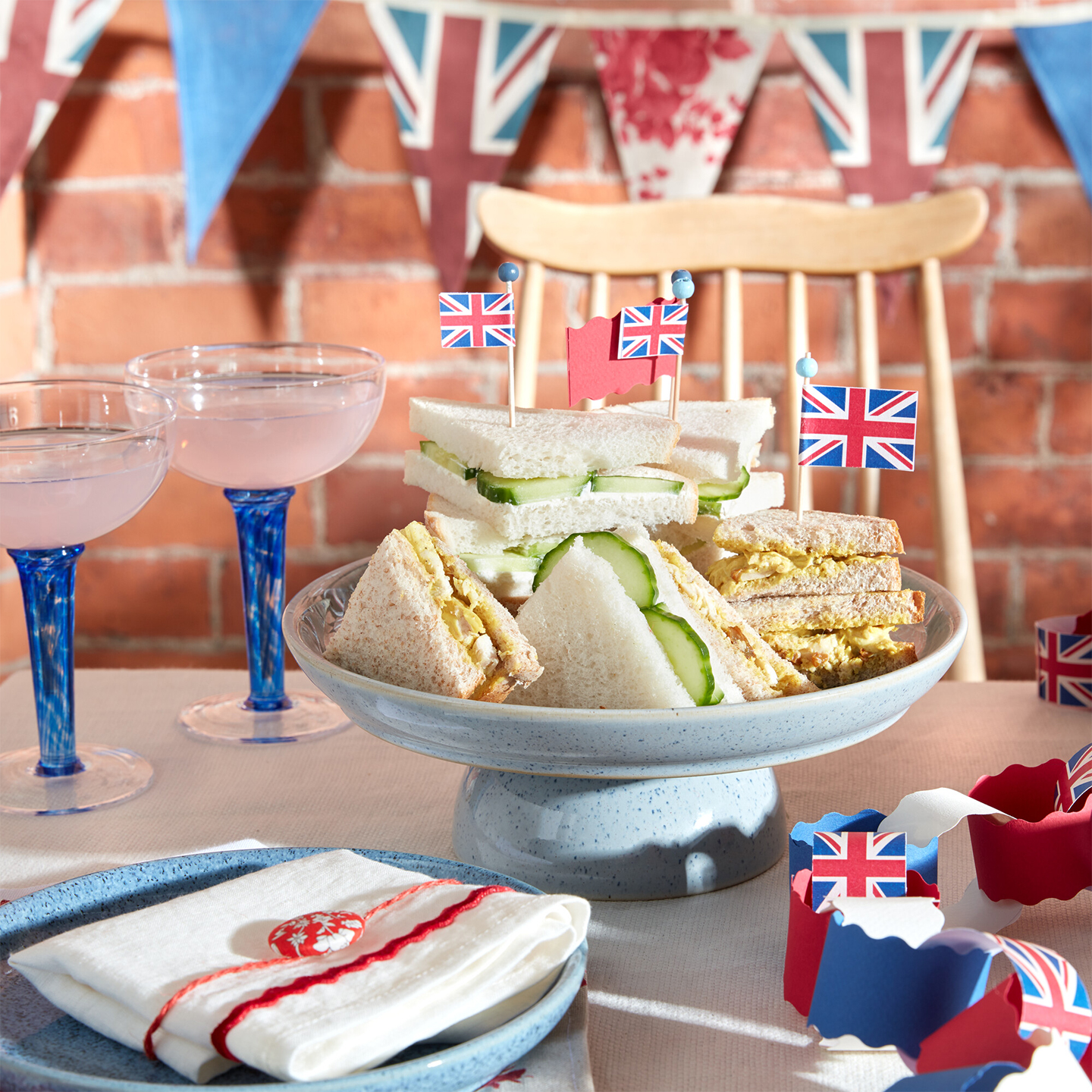 Studio Blue Pebble Coupe Dinner Plate