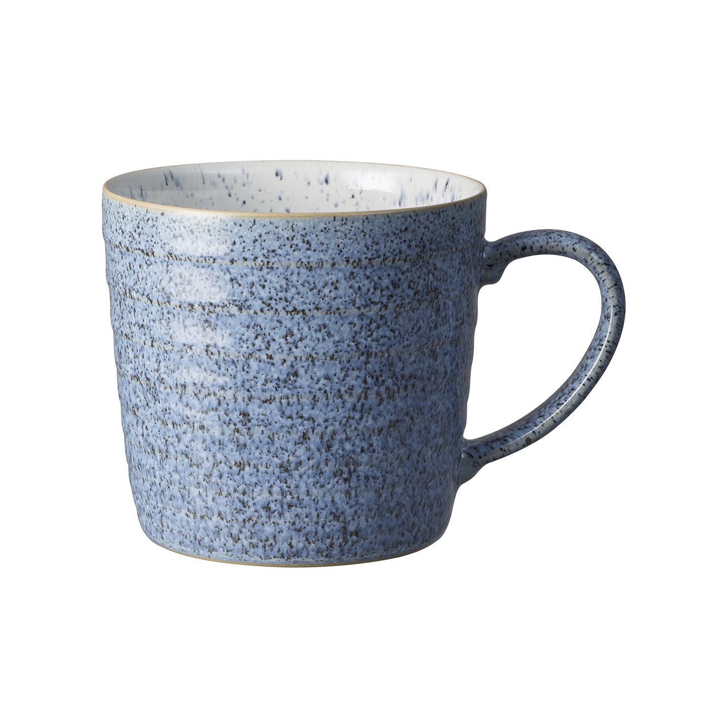 Studio Blue Flint/Chalk Ridged Mug -