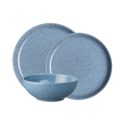 Studio Blue Flint 12 Piece Dinnerware Set - Thumbnail 4