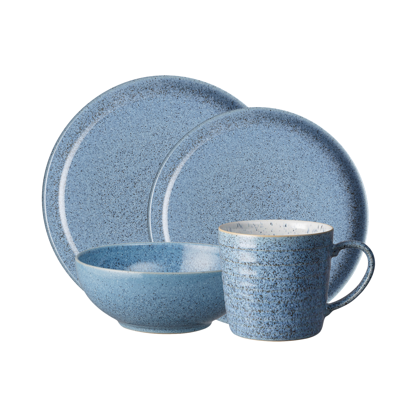 Studio Blue Flint 16 Piece Dinnerware Set