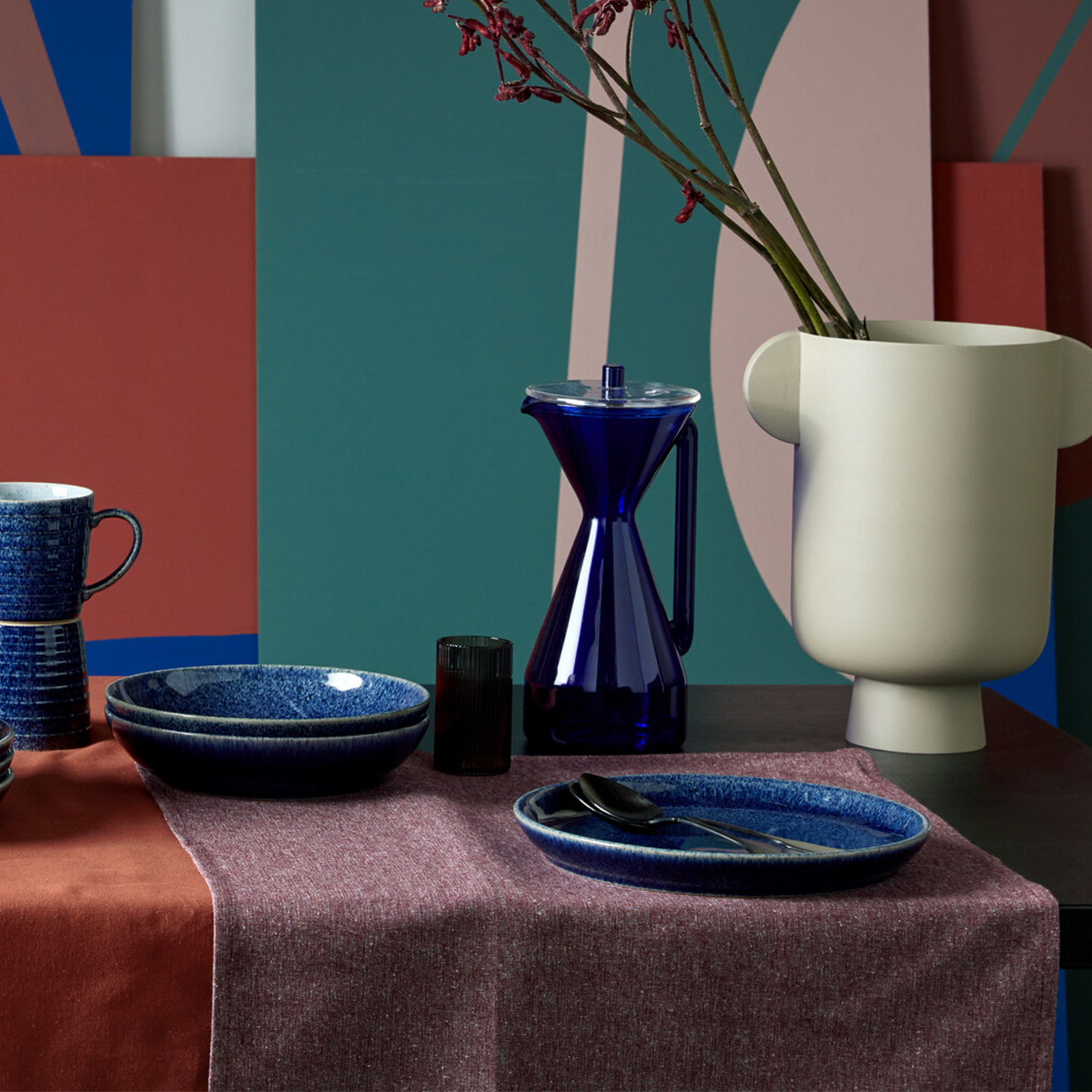 Studio Blue 16 Piece Dinner Set