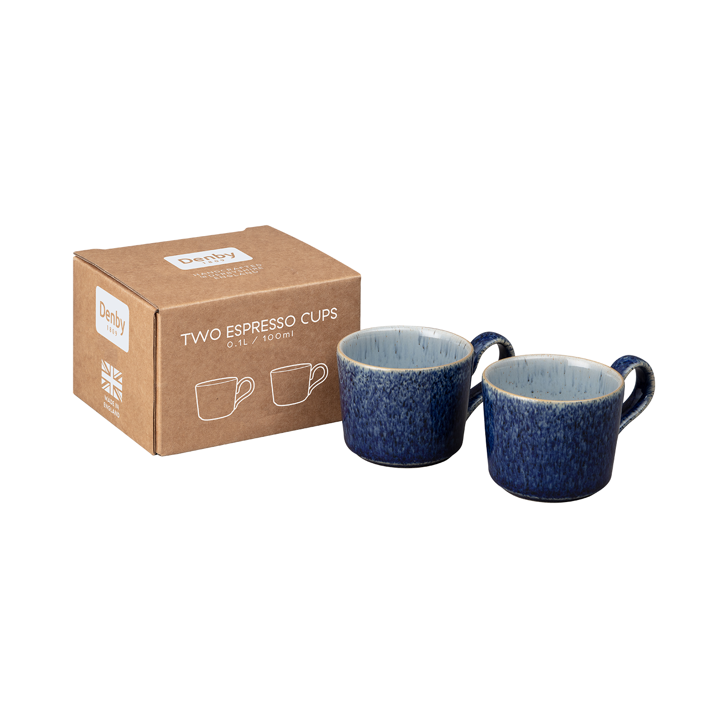Studio Blue Brew Espresso Cups - Set Of 2 -