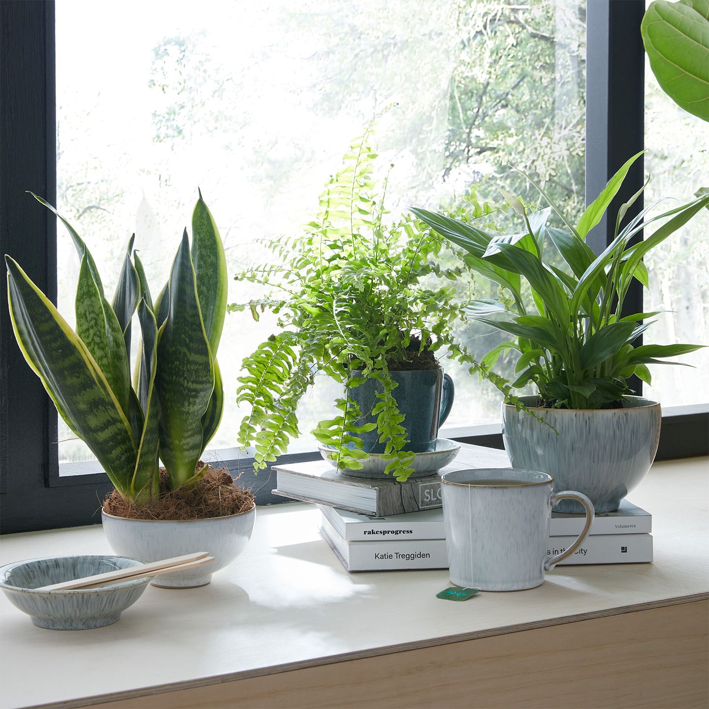 White Speckle Rice Bowl - Thumbnail 5