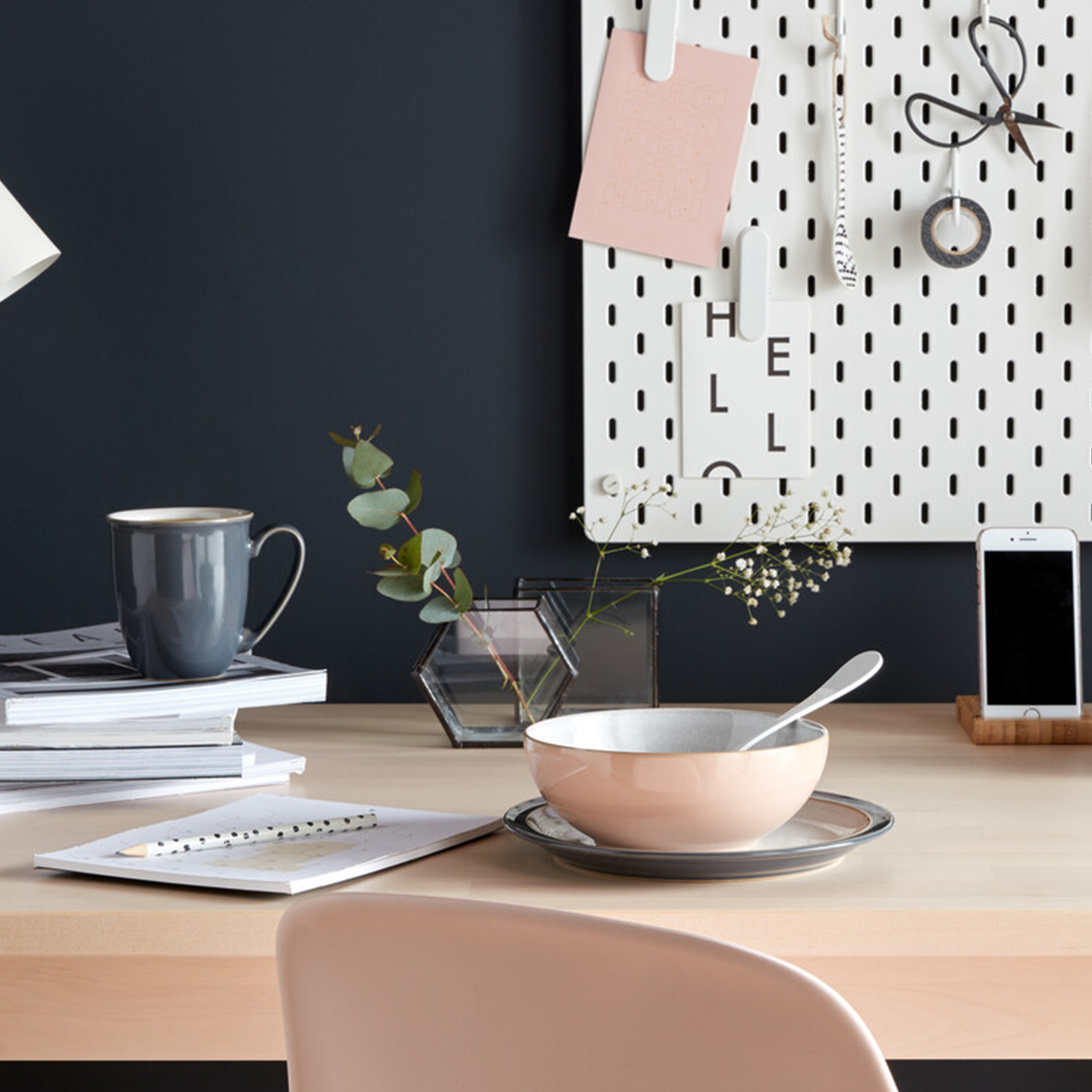 Elements Shell Peach Coupe Cereal Bowl