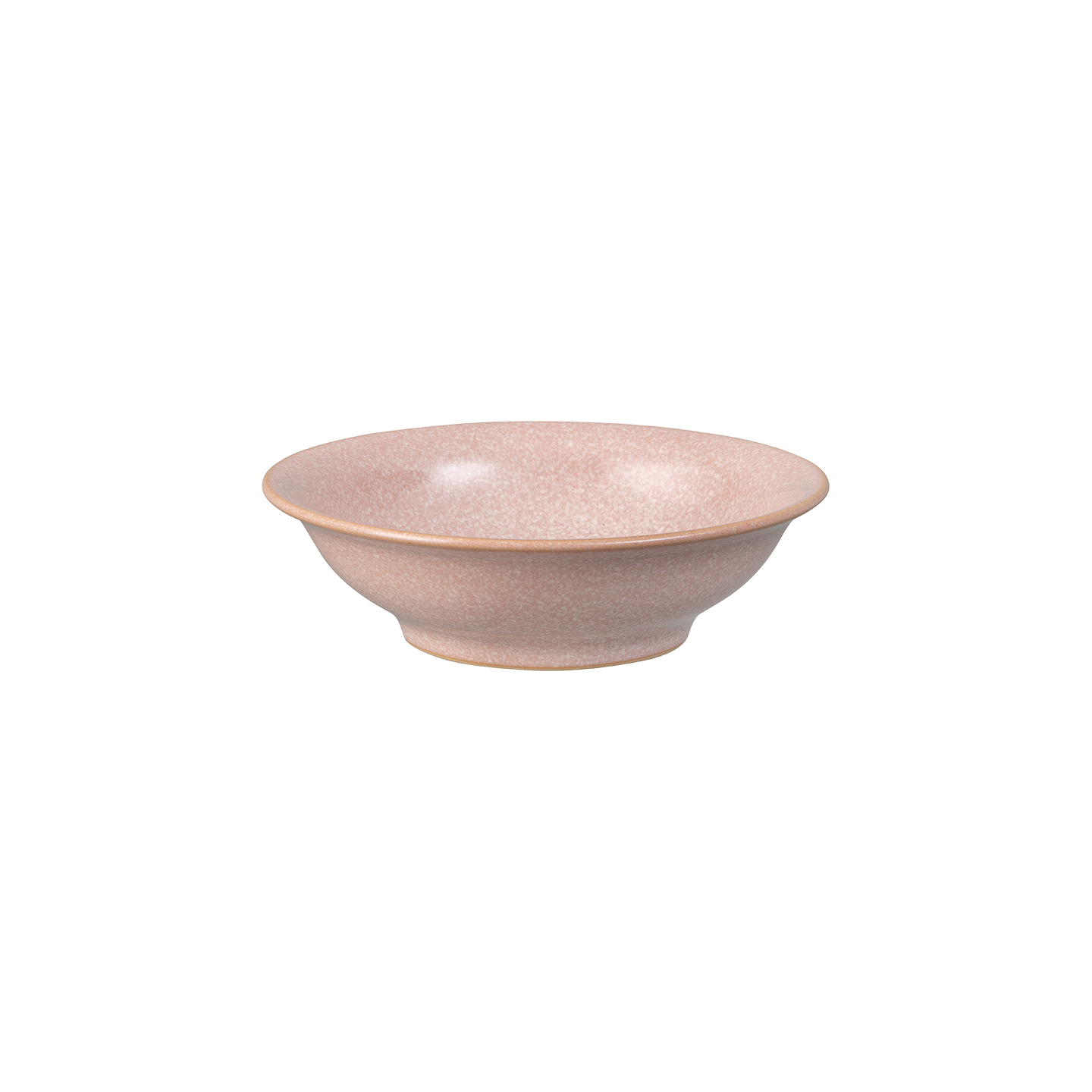 Elements Sorbet Pink Small Shallow Bowl -