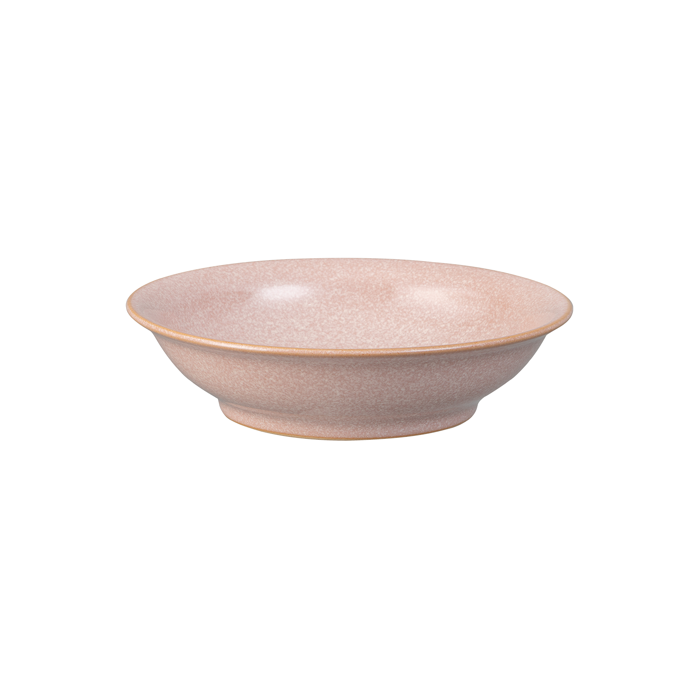 Elements Sorbet Pink Medium Shallow Bowl Seconds -