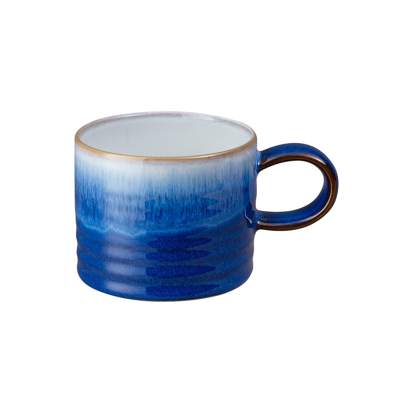 Blue Haze Set Of 2 Small Ridged Mug
