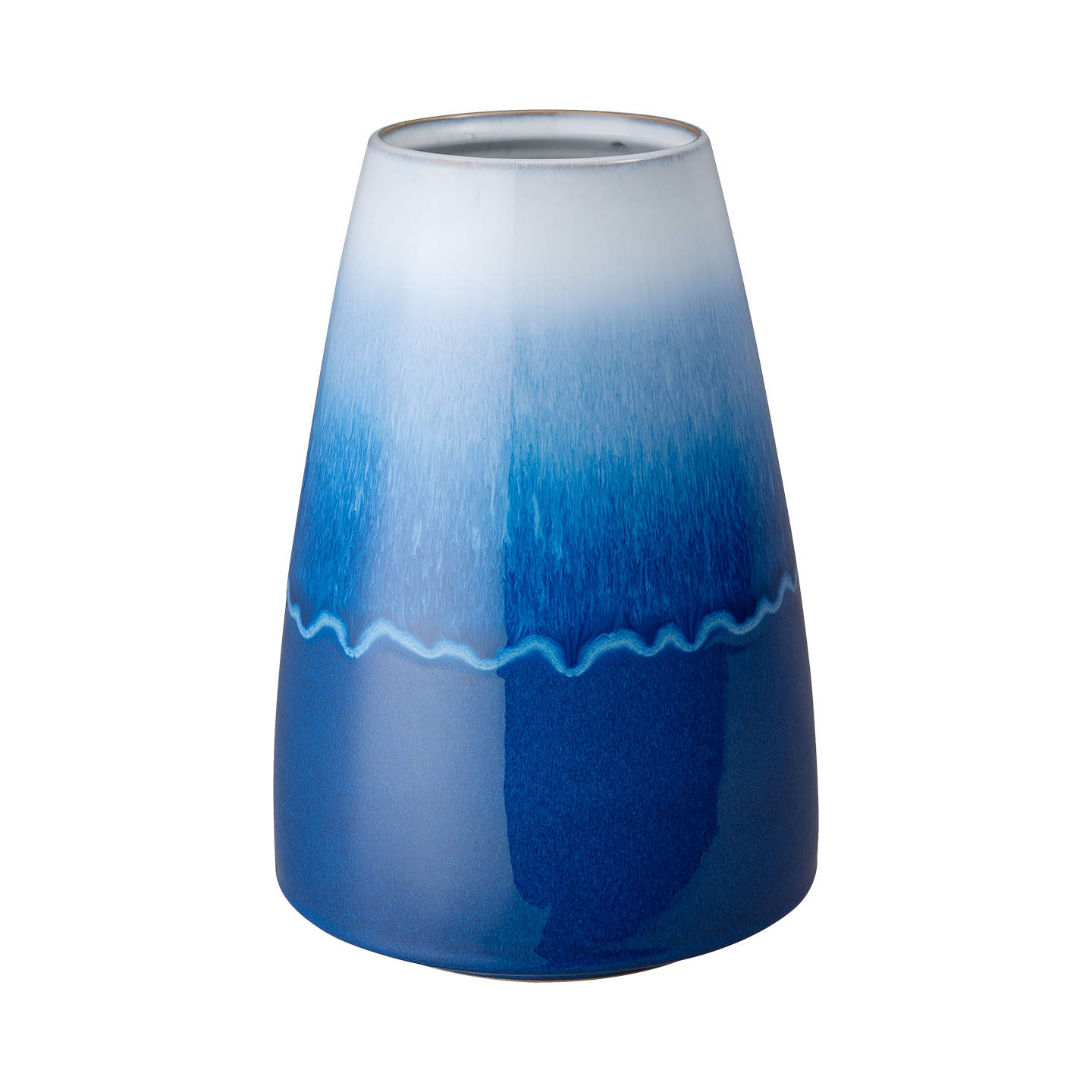Blue Haze Large Conical Vase - Thumbnail 2