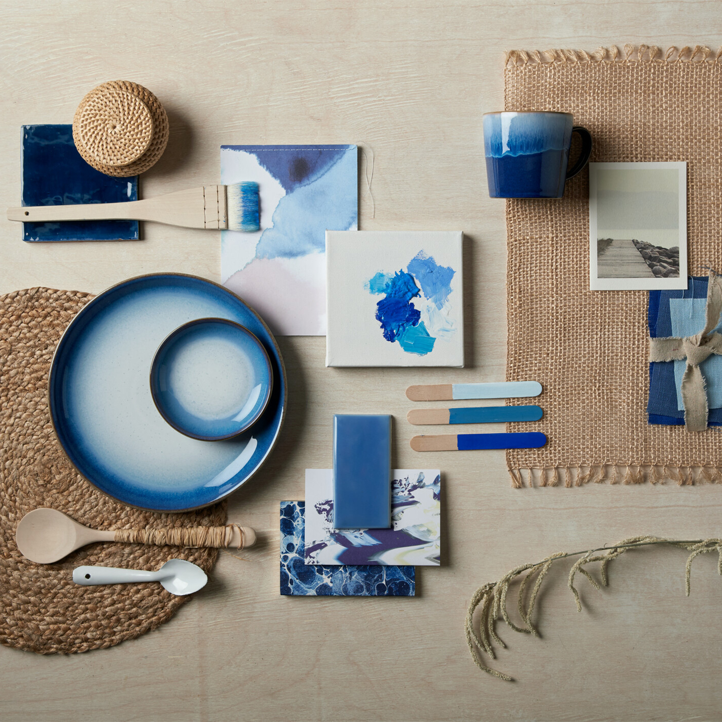 Blue Haze Coupe Small Plate