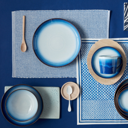 Blue Haze Coupe Medium Plate