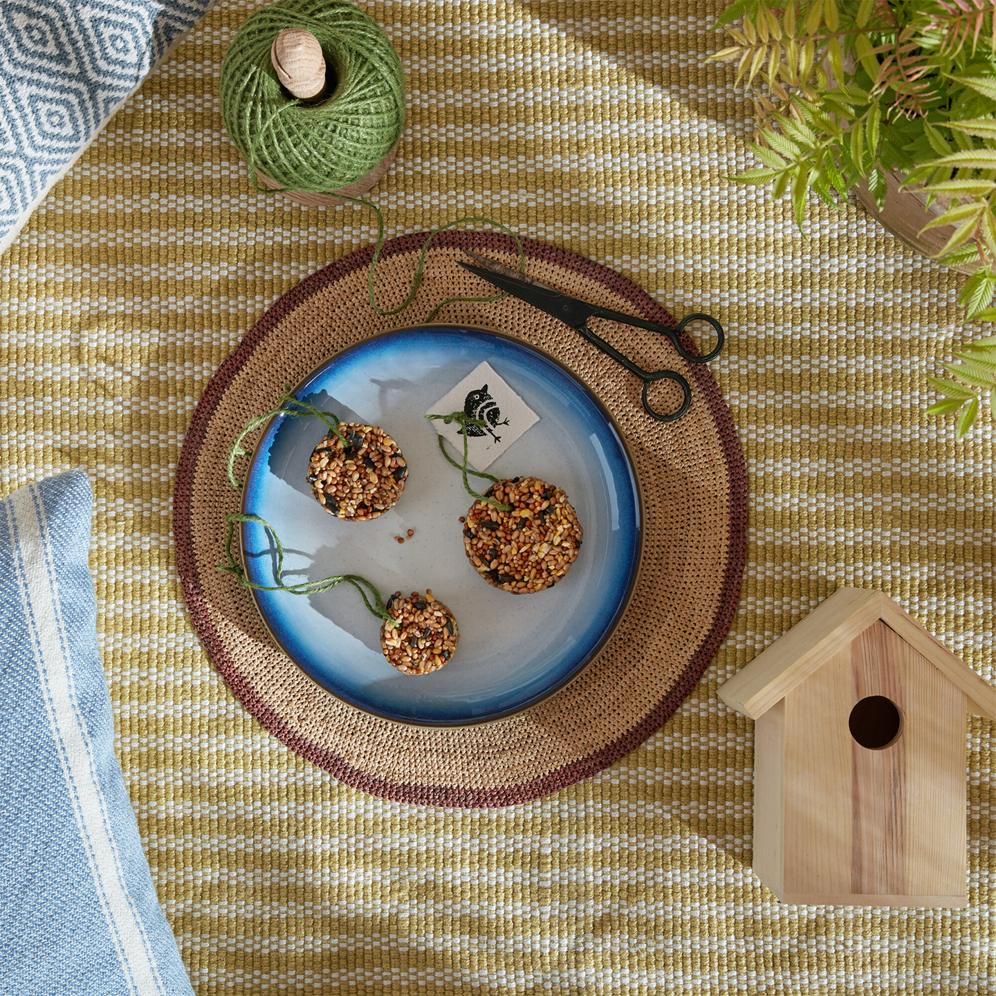 Blue Haze 12 Piece Dinner Set