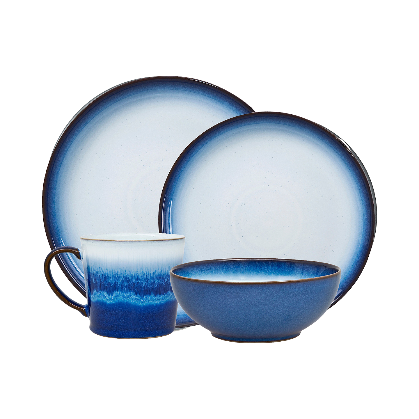 Blue Haze 16 Piece Dinnerware Set