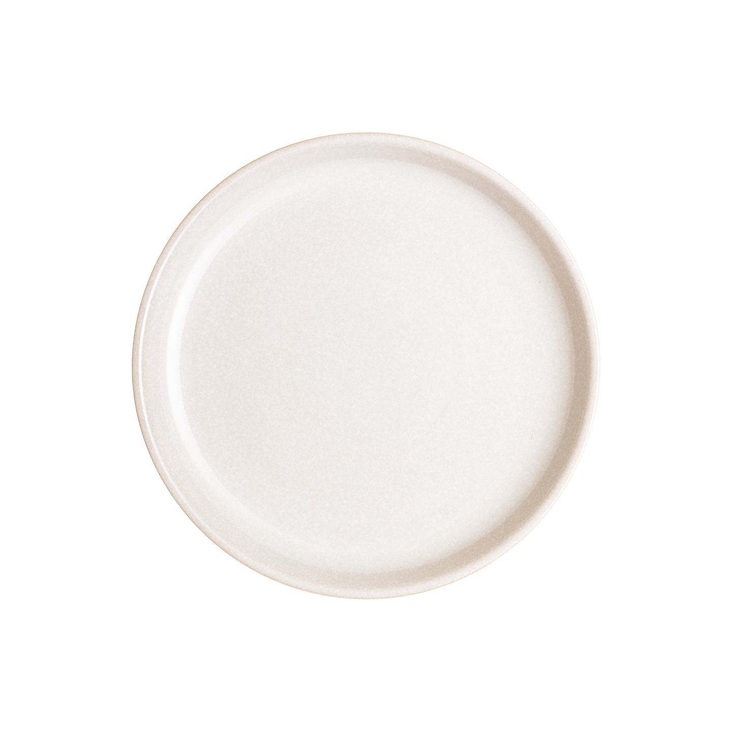 Quartz Rose White Coupe Medium Plate Seconds -