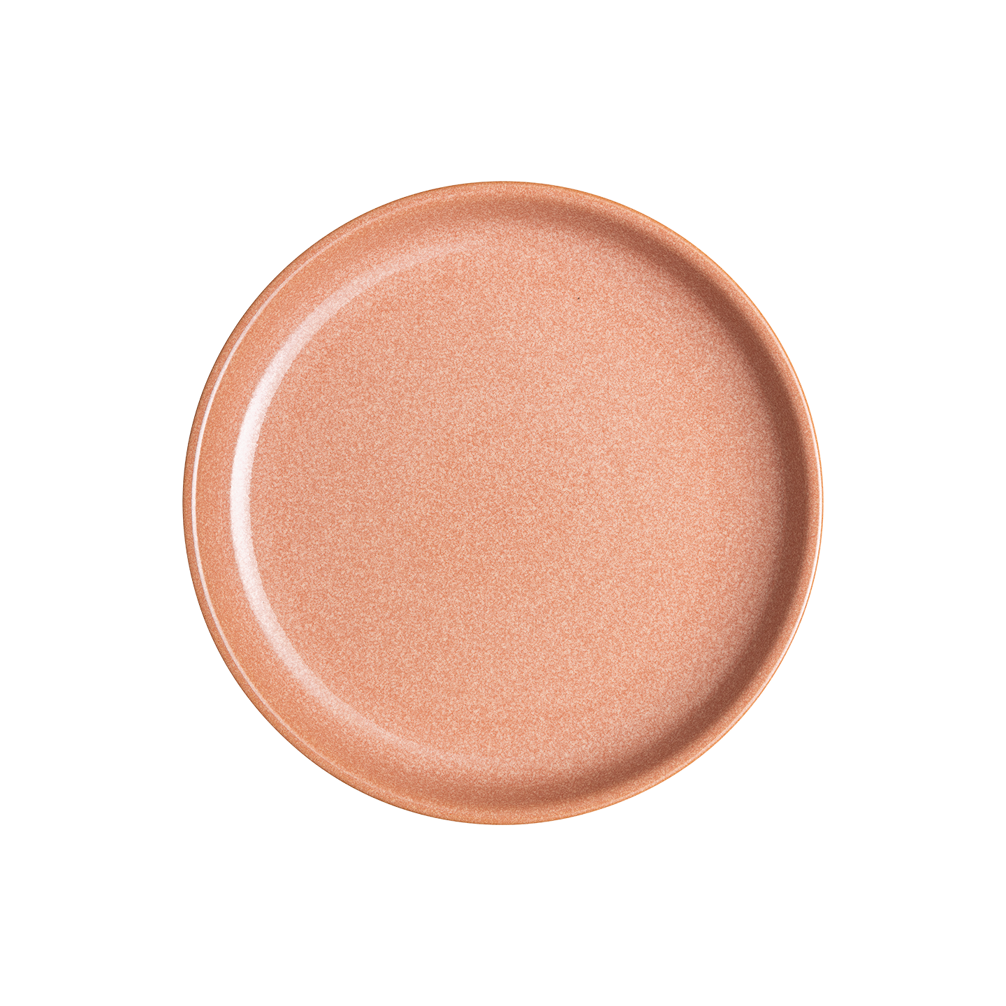 Quartz Rose Orange Coupe Medium Plate Seconds