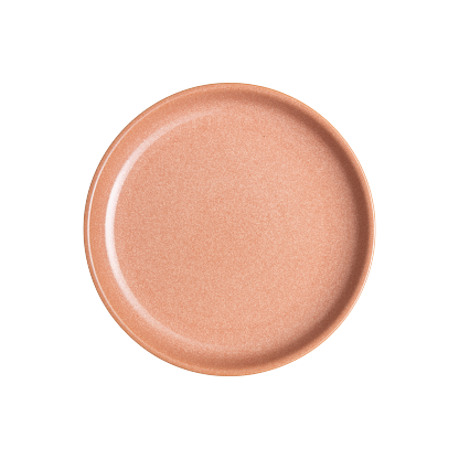 Quartz Rose Orange Coupe Medium Plate Seconds