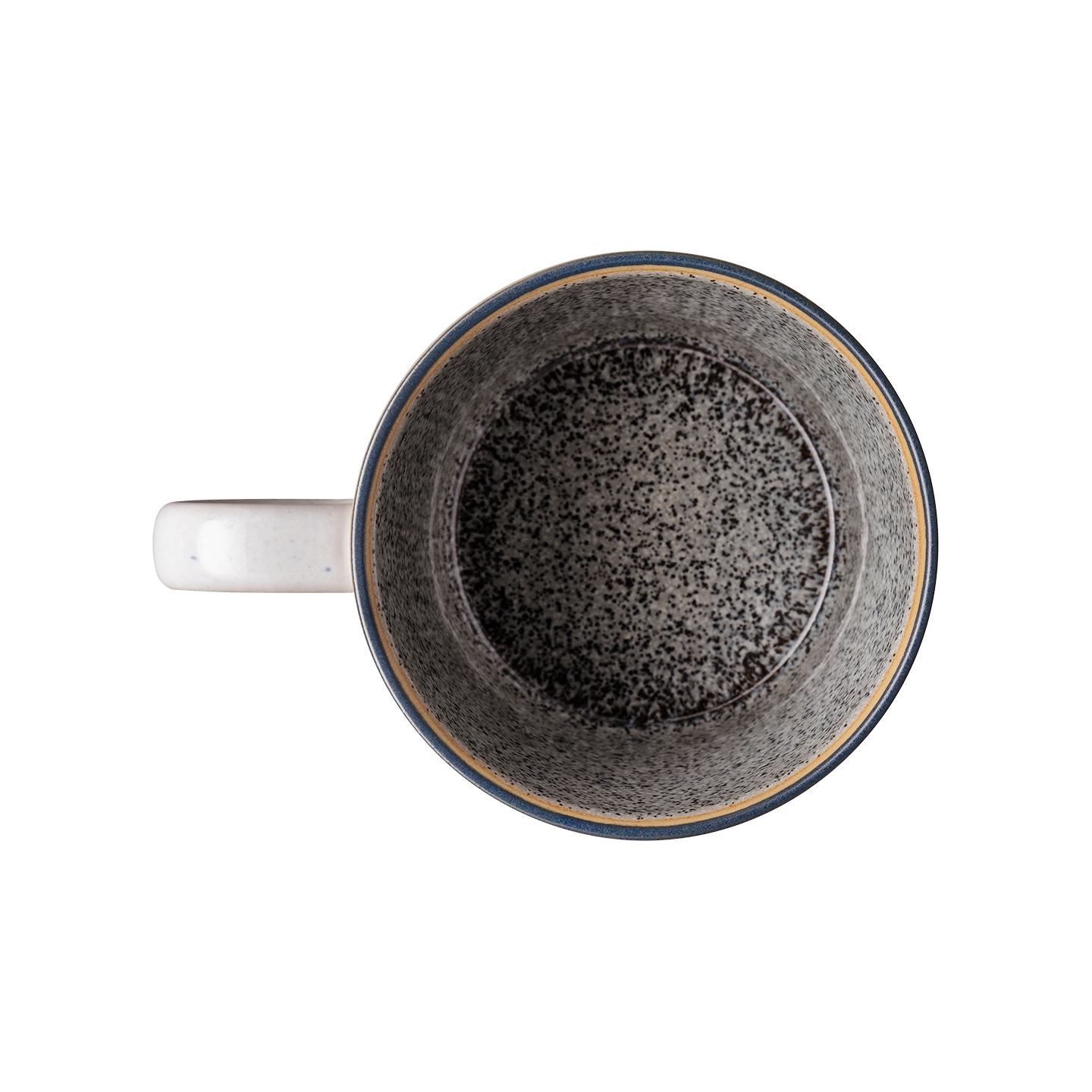 Studio Grey White Ridged Mug - Thumbnail 2