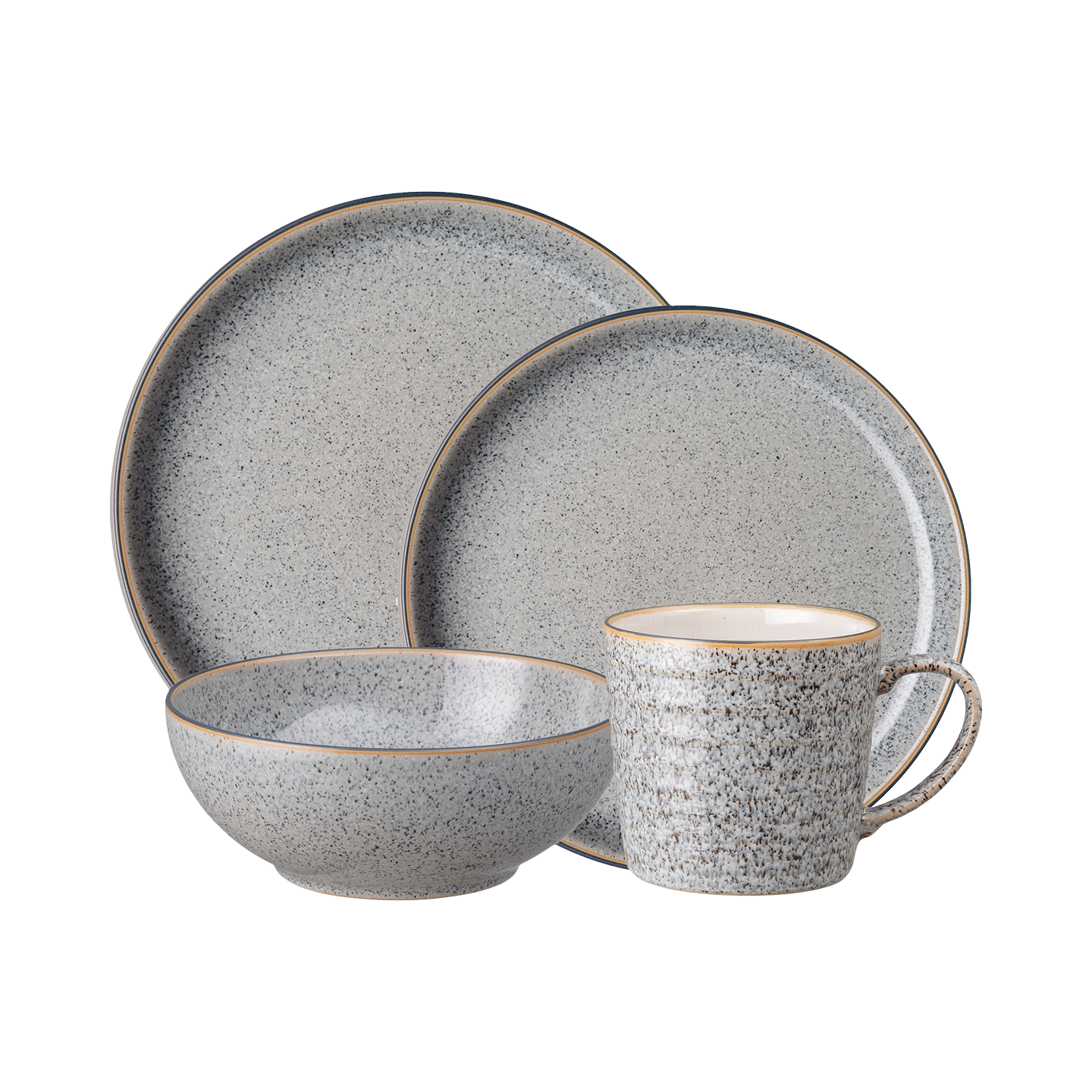 Studio Grey 4 Piece Dinnerware Set