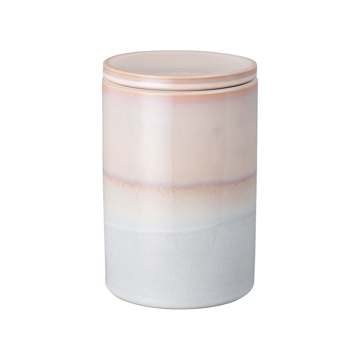 Quartz Rose Medium Lidded Jar -