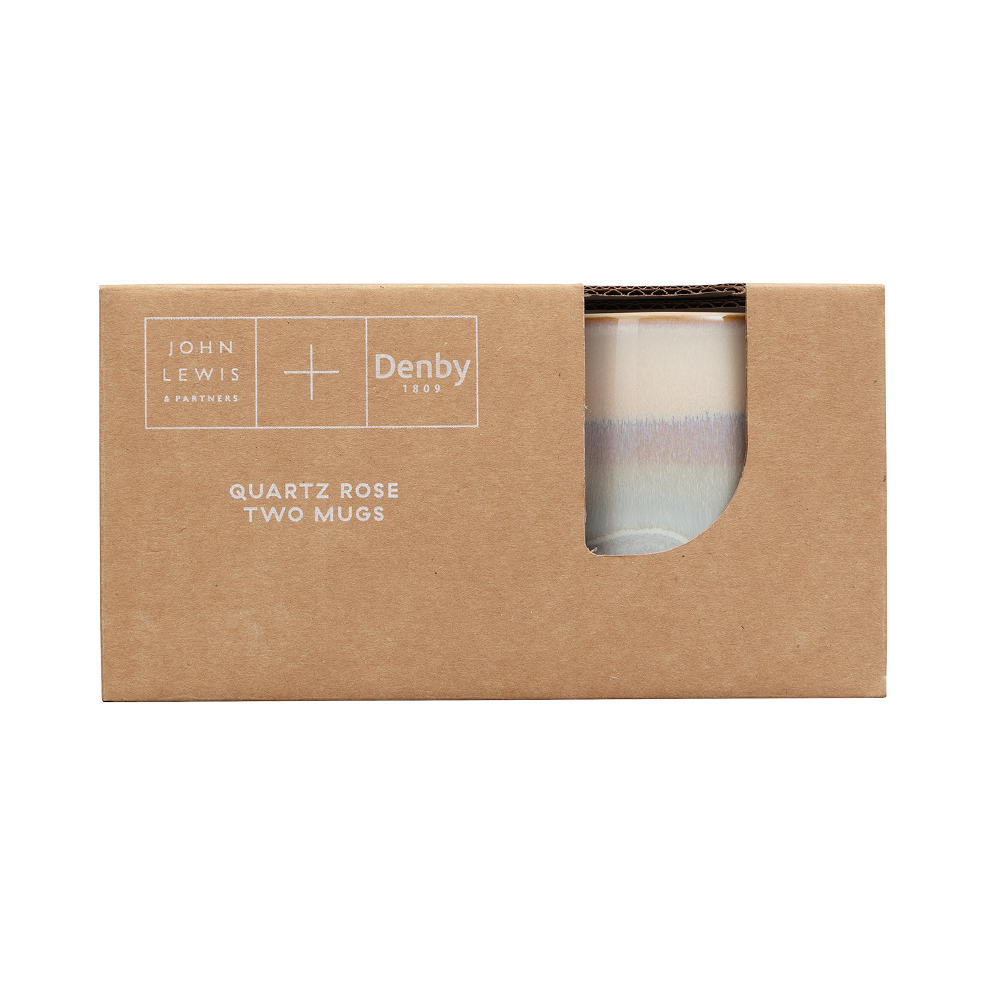 Quartz Rose 2 Piece Mug Set