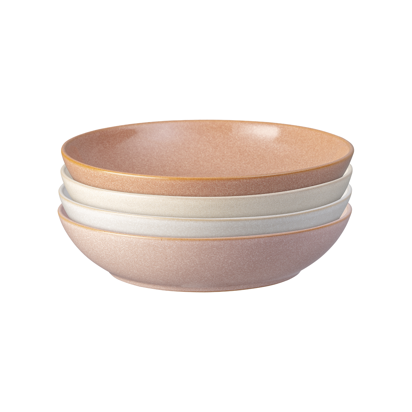 Quartz Rose 4 Piece Pasta Bowl Set