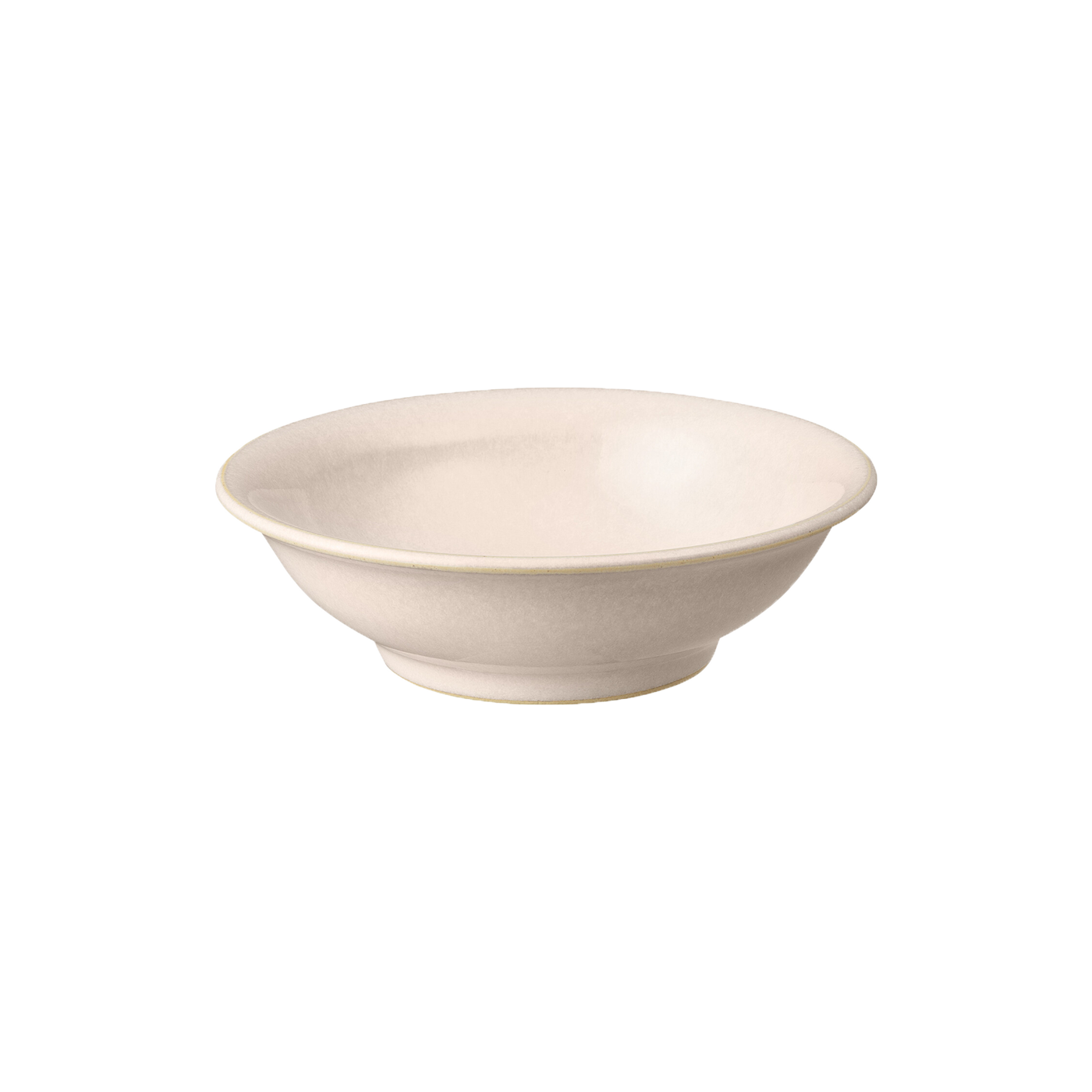 Elements Savannah Cream Small Shallow Bowl -