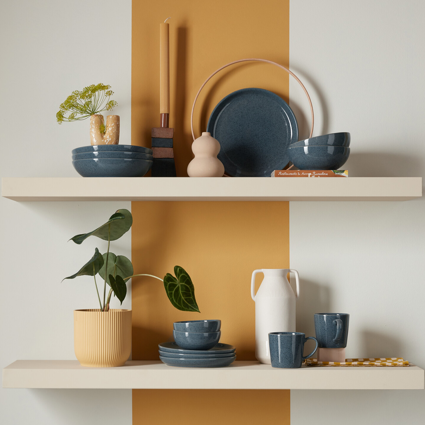 Dark Grey Speckle Pasta Bowl - Thumbnail 3