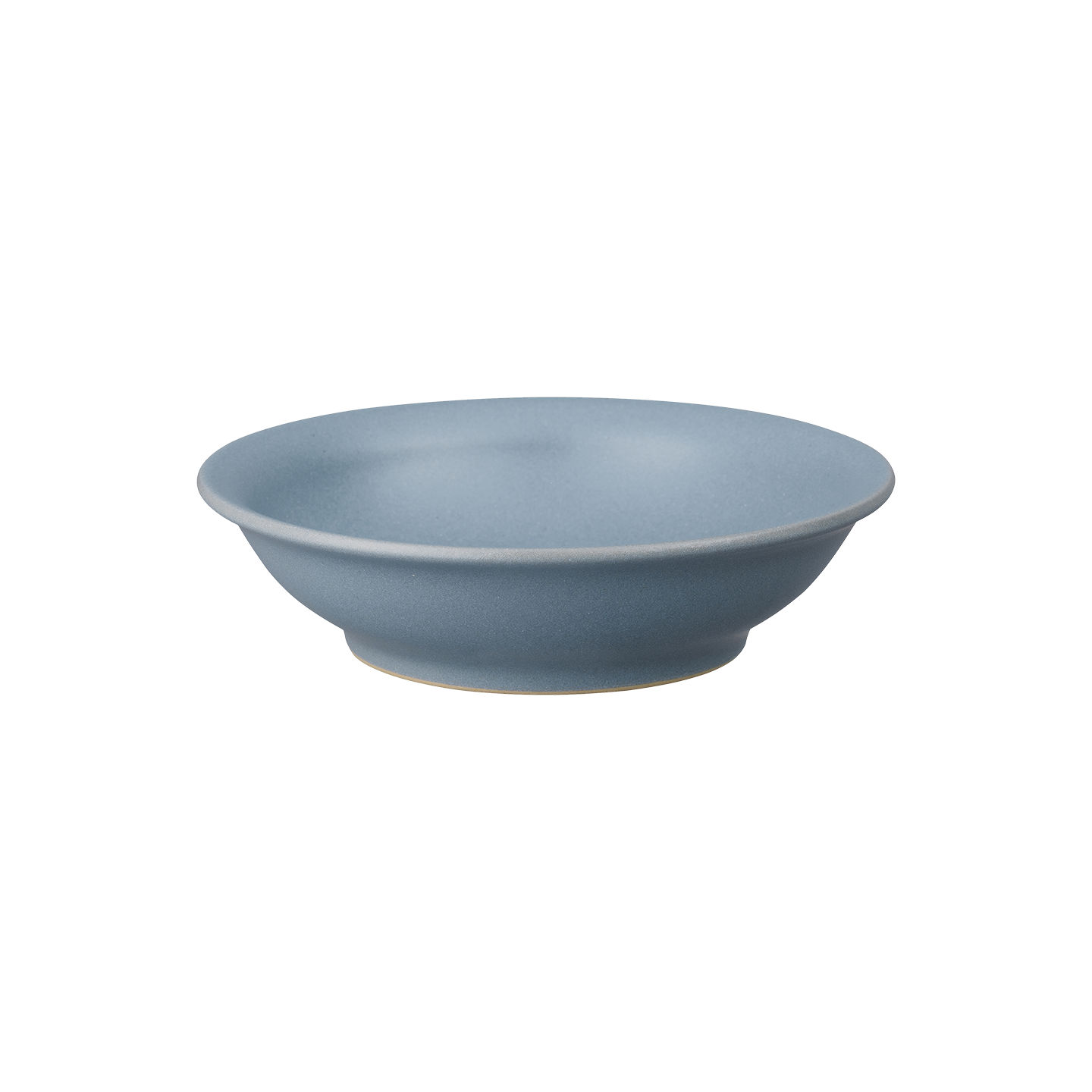 Impression Blue Medium Shallow Bowl -