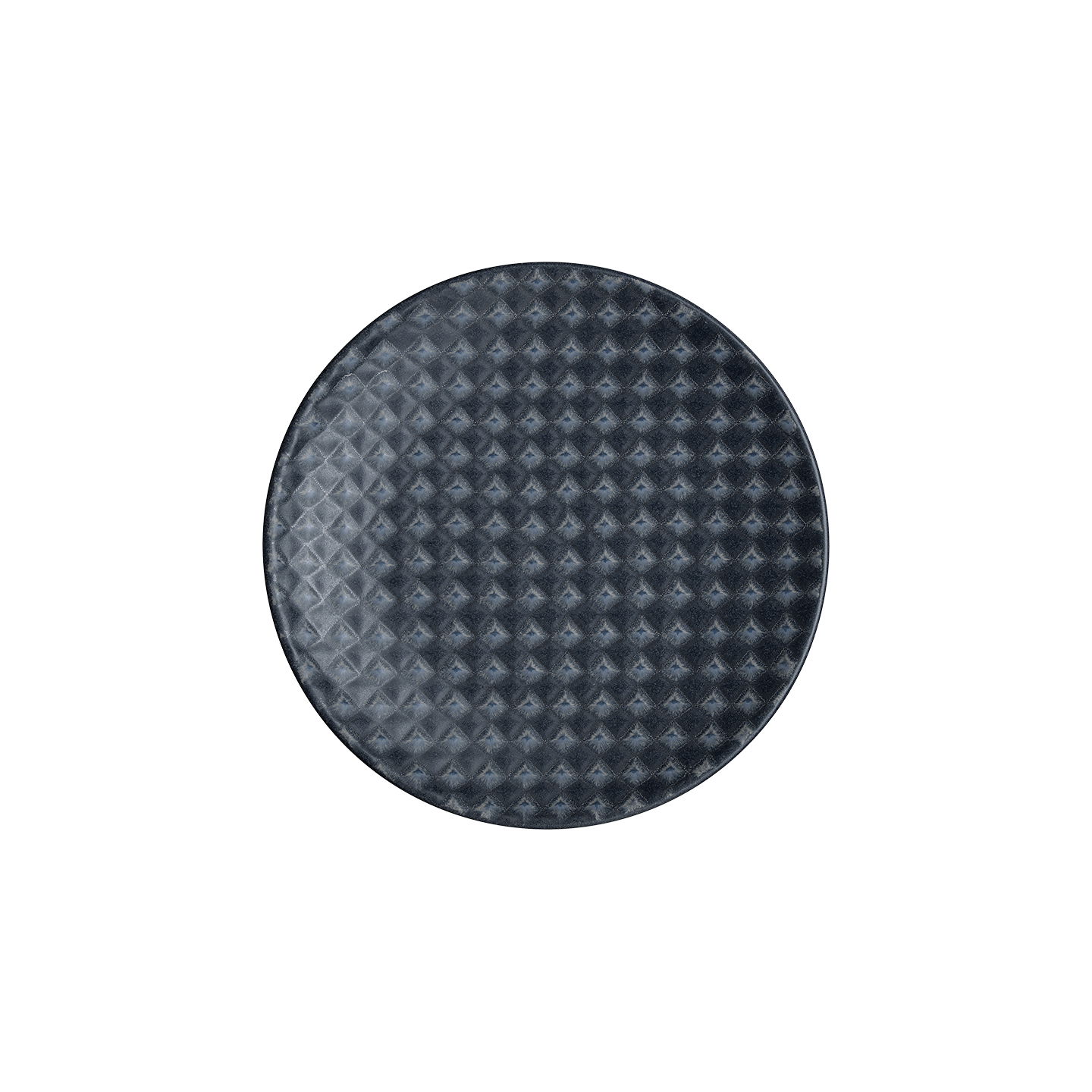 Impression Charcoal Blue Diamond Small Plate -