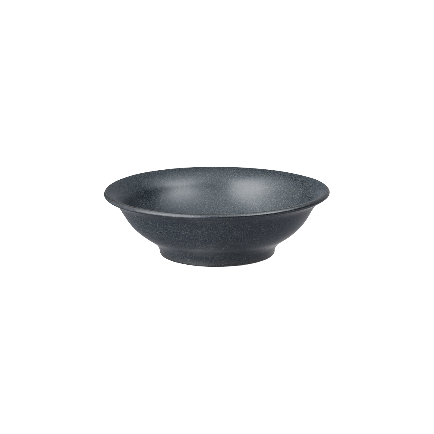 Impression Charcoal Blue Small Shallow Bowl -