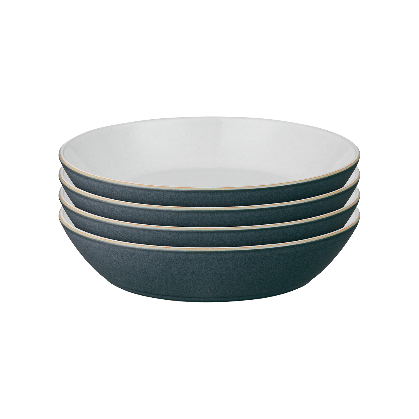 Impression Charcoal Blue Pasta Bowl - Set Of 4 -