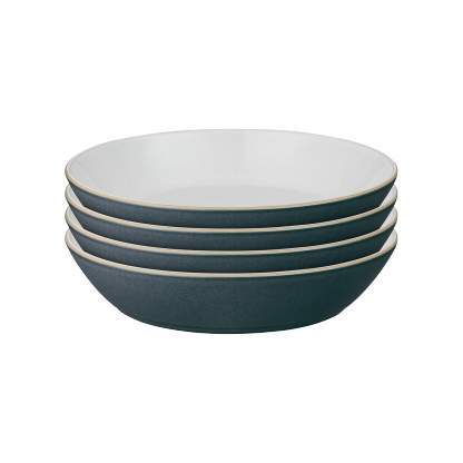Impression Charcoal Blue Pasta Bowl - Set Of 4