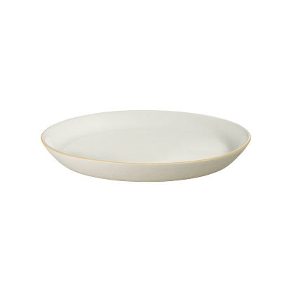 Impression Cream Dinner Plate