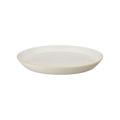 Impression Cream Spiral Dinner Plate Seconds